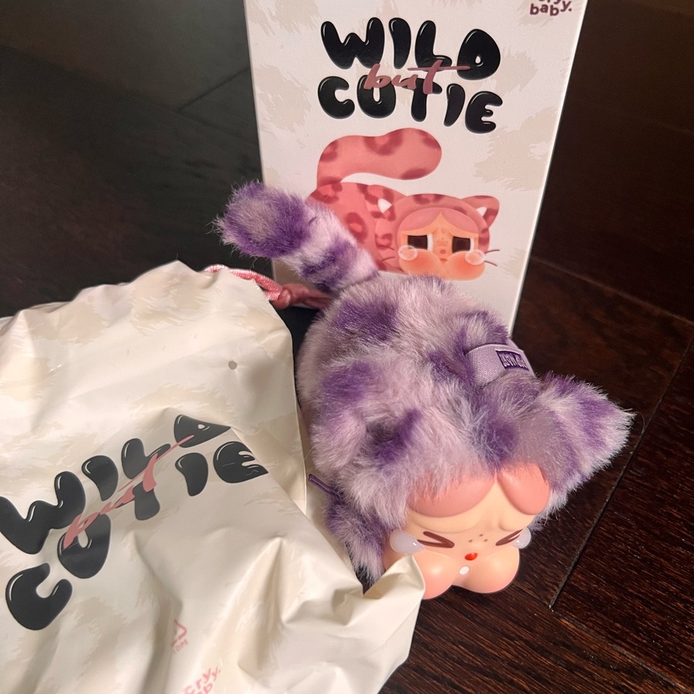 Purple Plush Stuffed Animal Toy